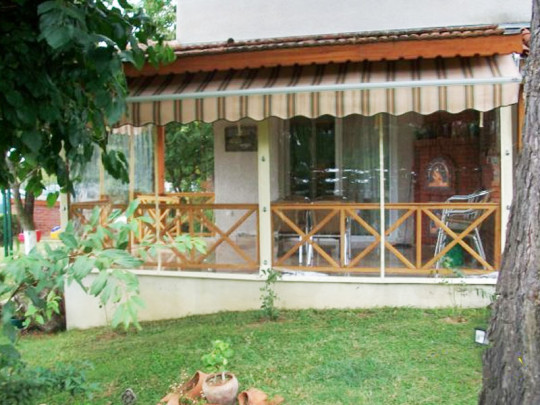 Şeffaf kaplama ve stor uygulaması